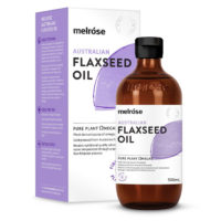 melrose organic flaxseed oil